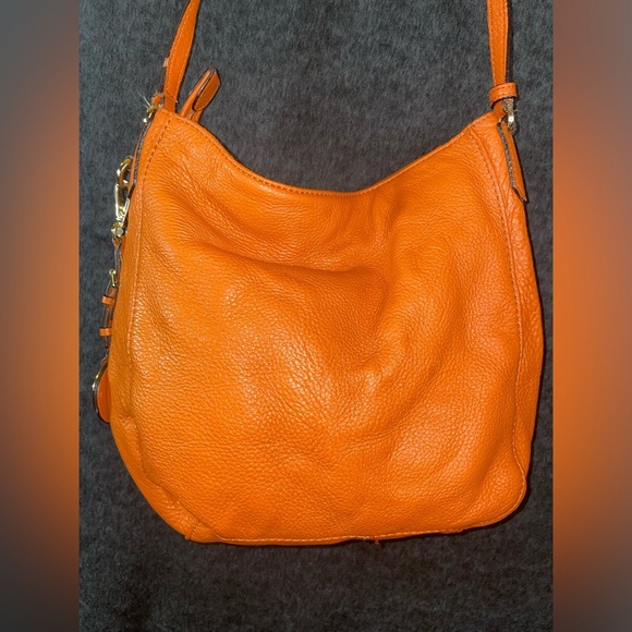 Michael Kors Orange Leather Purse - Picture 5 of 11